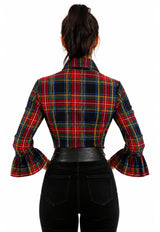 Tartan Scott Priss Blouse
