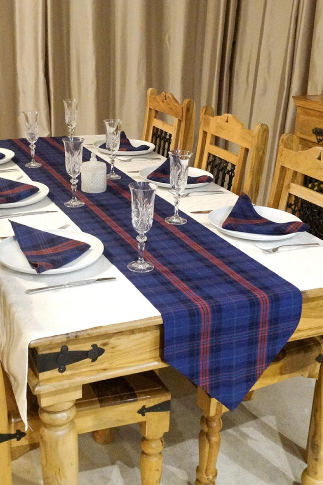 Tartan Table Runner