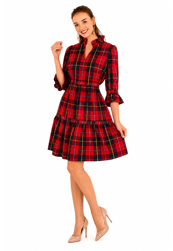 Tartan Teardrop Dress