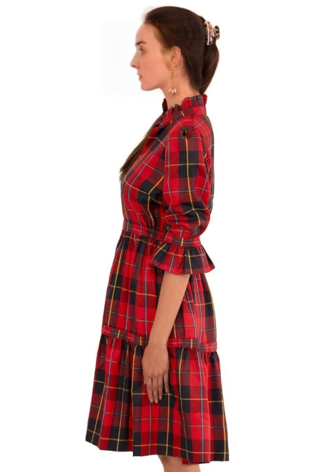 Plaid Teardrop Dress