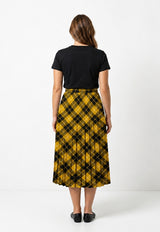 Tartan Precision Pleated Skirt