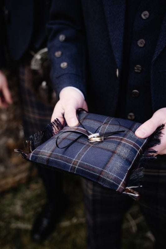 Buchanan Tartan Ring Cushion