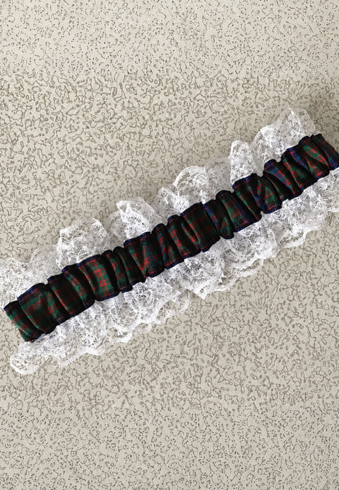 Tartan Wedding Garters