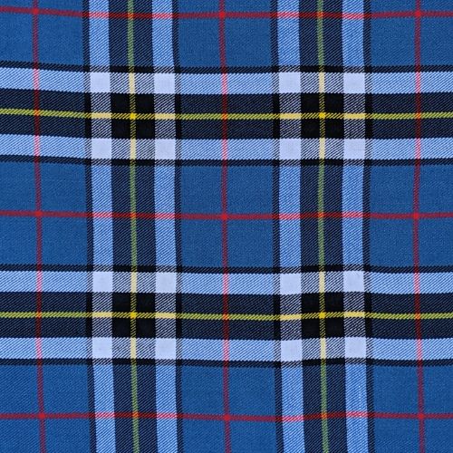 Thomson Blue tartan swatch