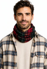 Royal Stewart Tartan Tube Scarf