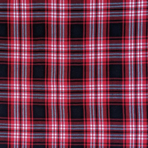 Tweedside Red tartan swatch
