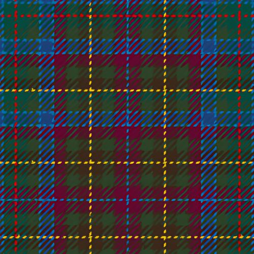 United Distillers Warp Tartan