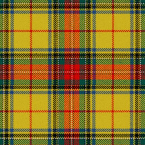 Victoria Yellow tartan swatch