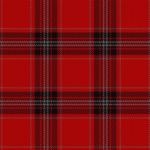 Virgin tartan swatch
