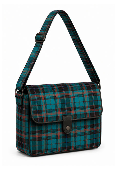 Wallace Tartan Messenger Bag