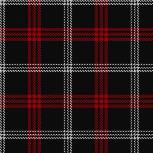 White Stripes Hunting Tartan