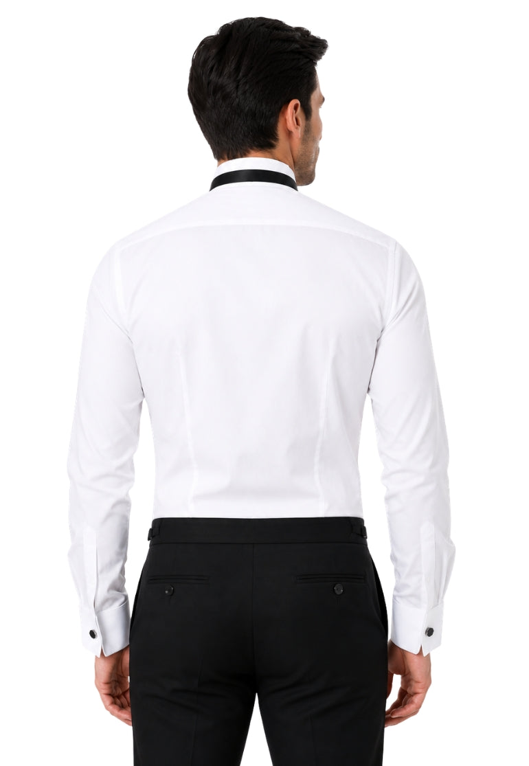 Wing Collar Tuxedo Shirt