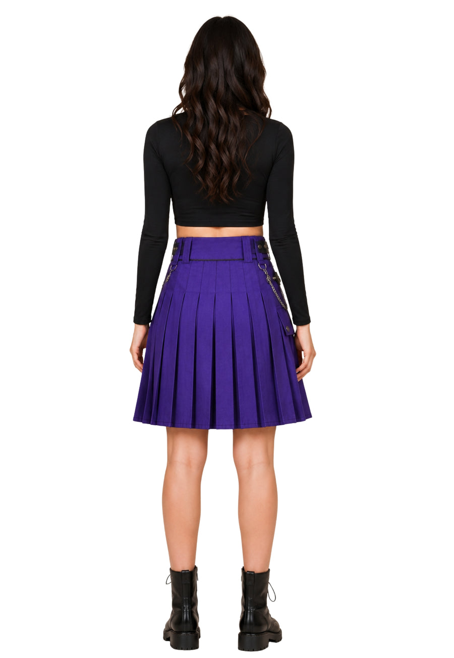 Women Utility Kilt With Chain
