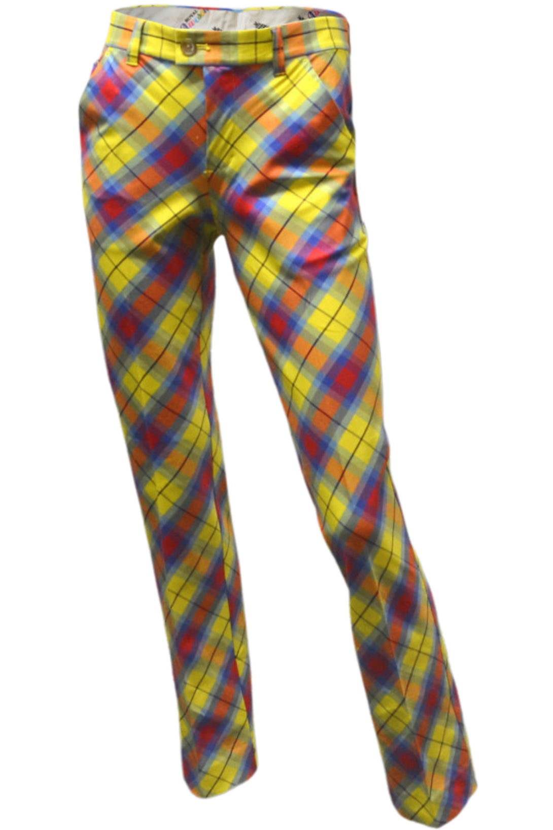 Women's Tartan Golf Trouser - front