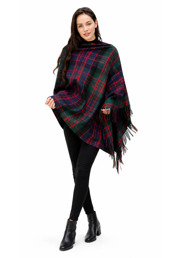 MacDonald Women's Tartan Poncho