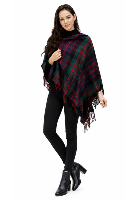 Wallace Tartan Poncho