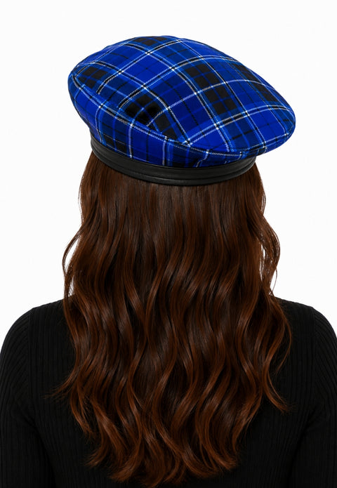 Women's Plaid Beret