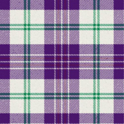 Yair Purple tartan swatch