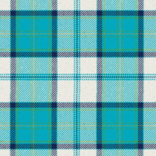 Yarrow Dress Turquoise Tartan