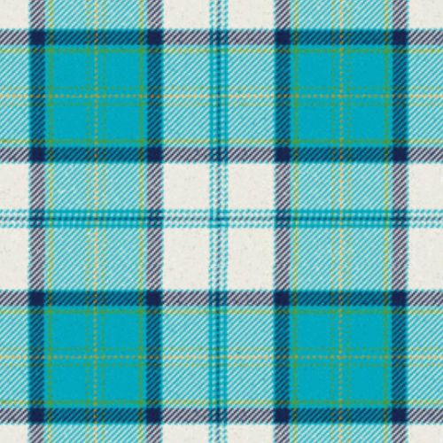 Yarrow Dress Turquoise tartan swatch