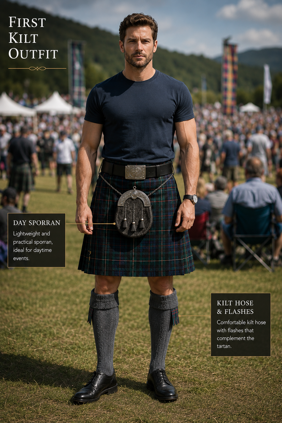First Kilt Outfit