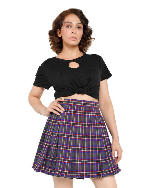Buchanan Wrap-Around pleated Skirt
