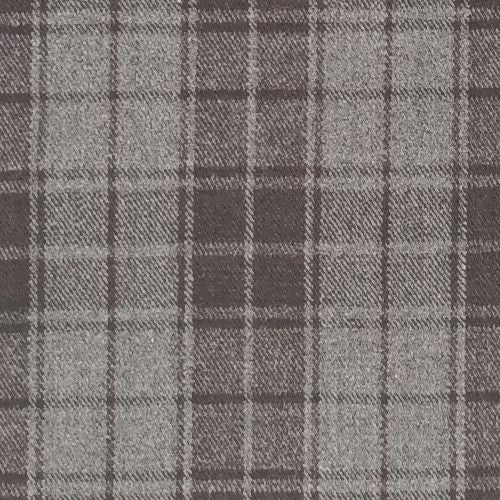 Grey Highlander tartan swatch