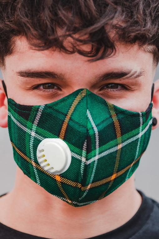 clan tartan face mask