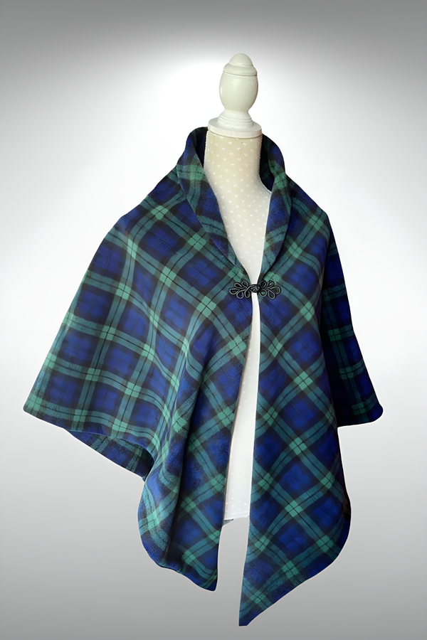 Women's Tartan Cape