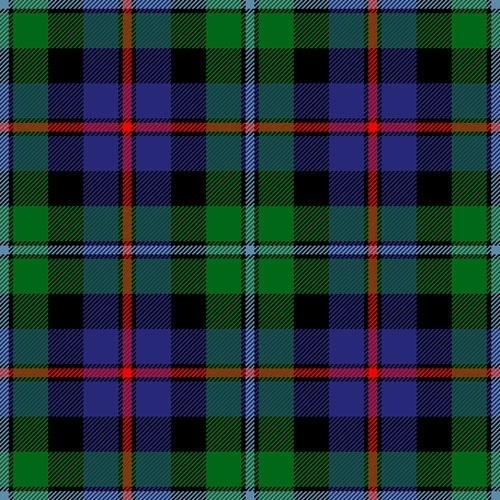 Argyll tartan swatch