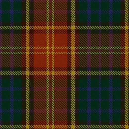 County Roscommon tartan swatch