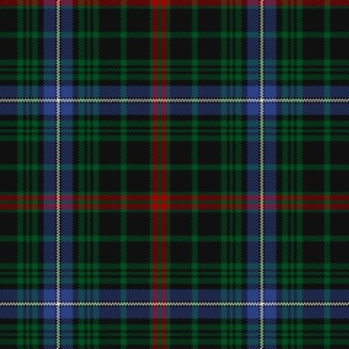 MacKean Hunting tartan swatch