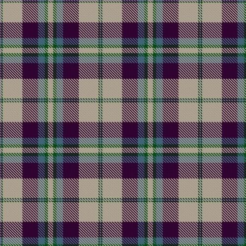 Shiel Purple tartan swatch
