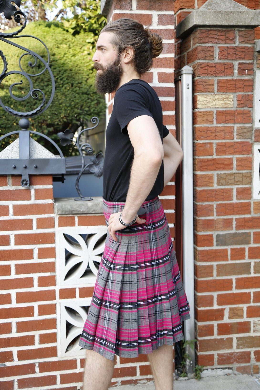 Scottish AILSA PINK TARTAN KILT FOR SALE