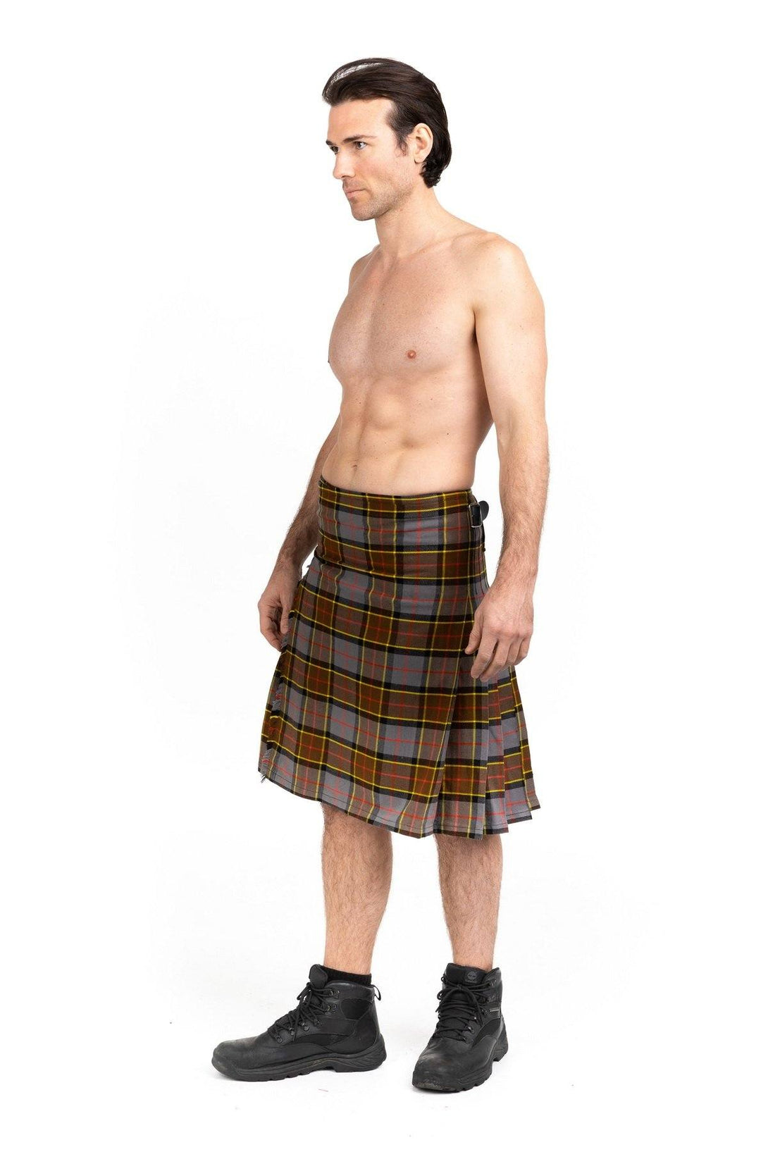 Andover Tartan kilt - side view