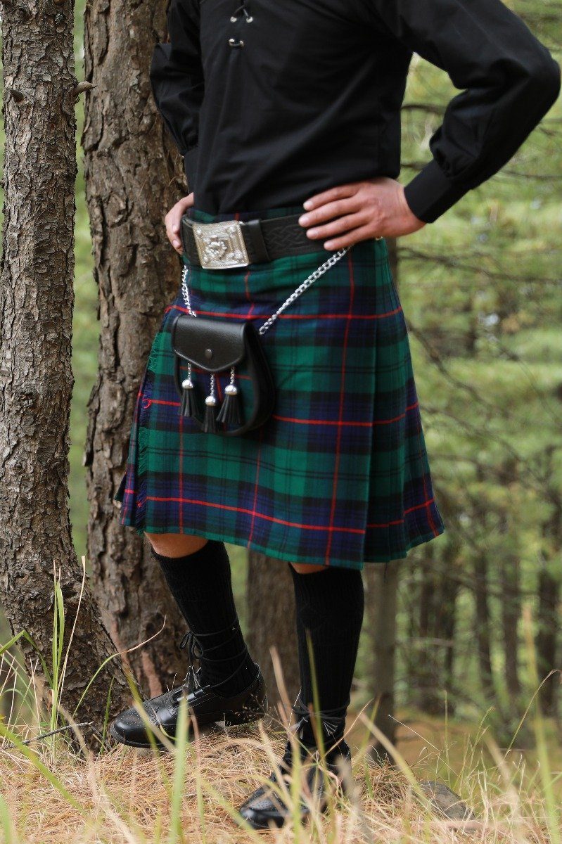 Armstrong Tartan kilt - front view