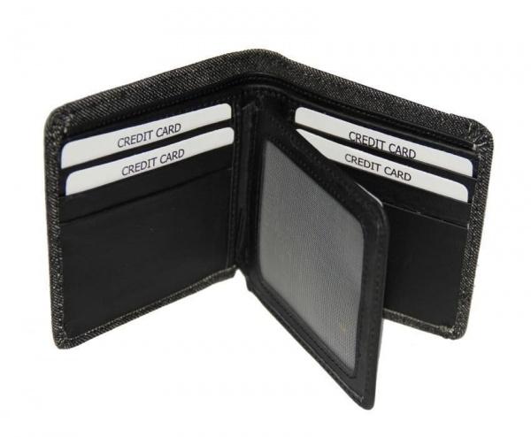 Black Denim wallet – Scottish Kilt