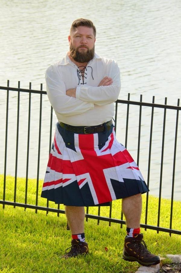 Patriotic Union Flag Kilt