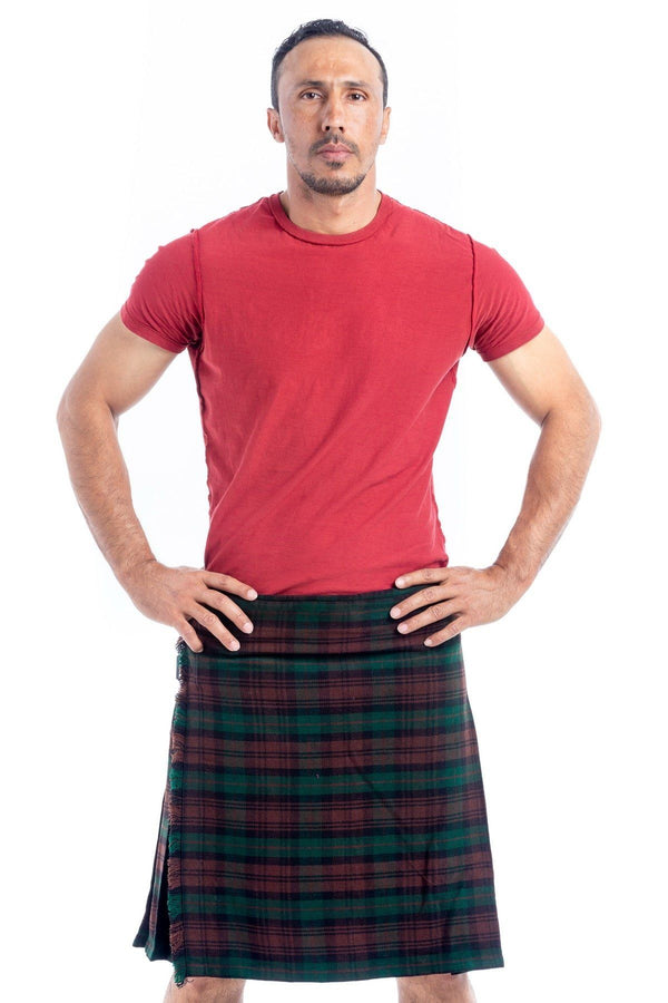 Brown Watch Tartan kilt