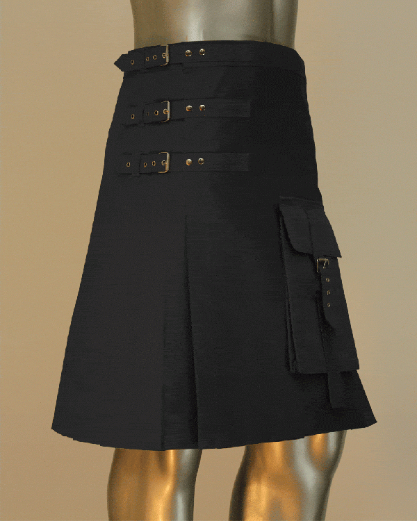 Kilt For Active Men - Right Side View