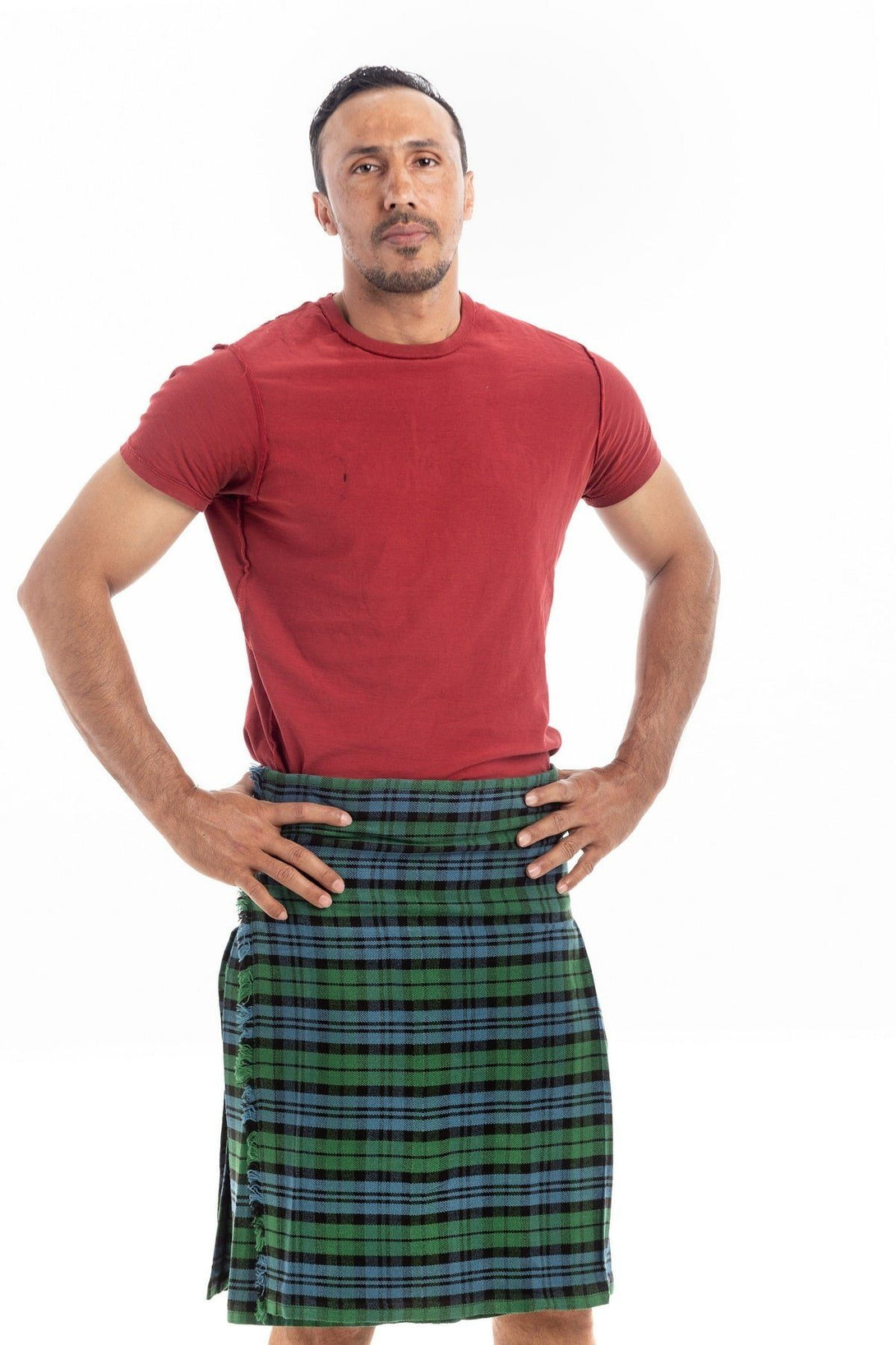 Campbell Tartan Kilt - left