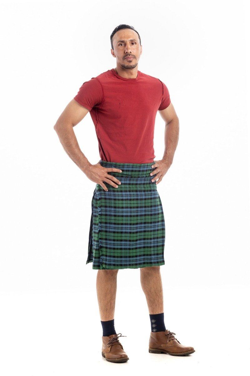 Campbell clan tartan kilt