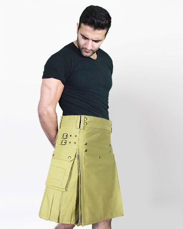 Cargo Kilt  - Right Side View