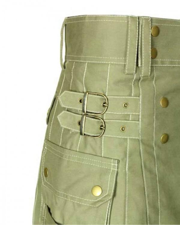 Cargo Kilt For Active Men - Side view