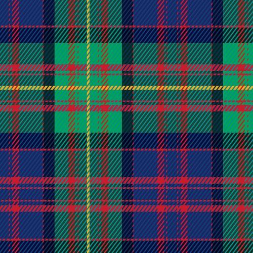 Carnegie Mellon tartan swatch