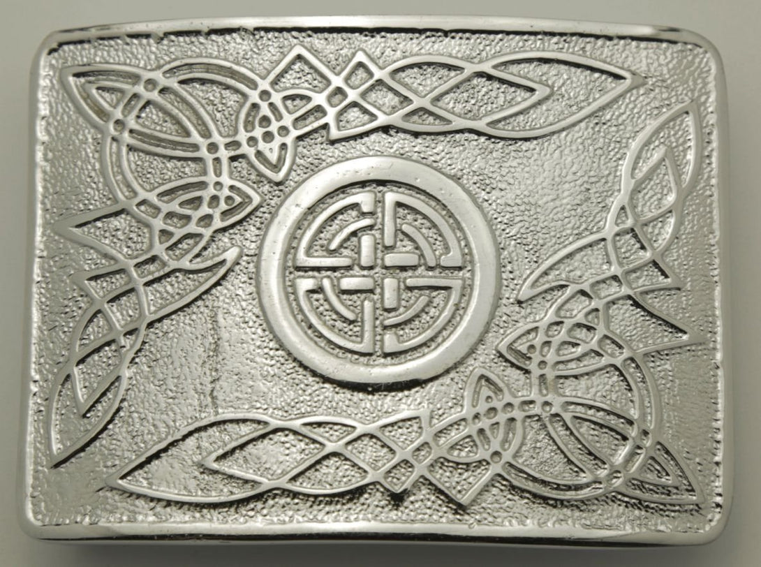 Celtic Swirl Kilt Belt Buckle