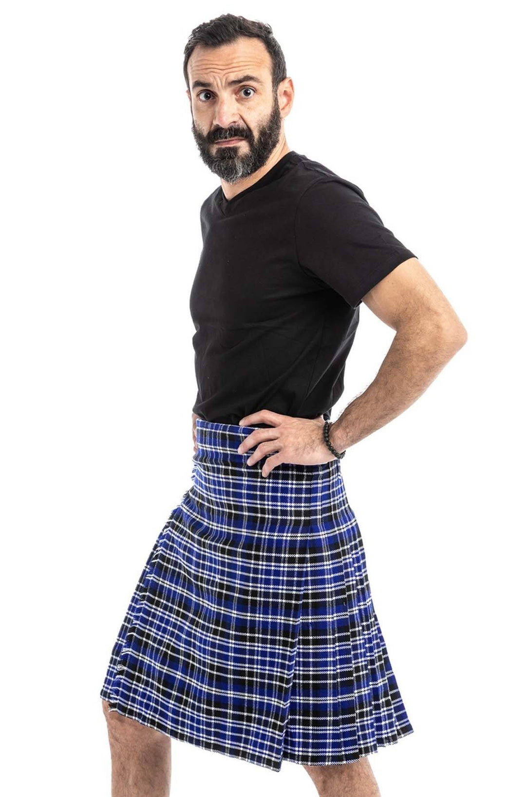 CLARK TARTAN KILT- 9 Yard for sales