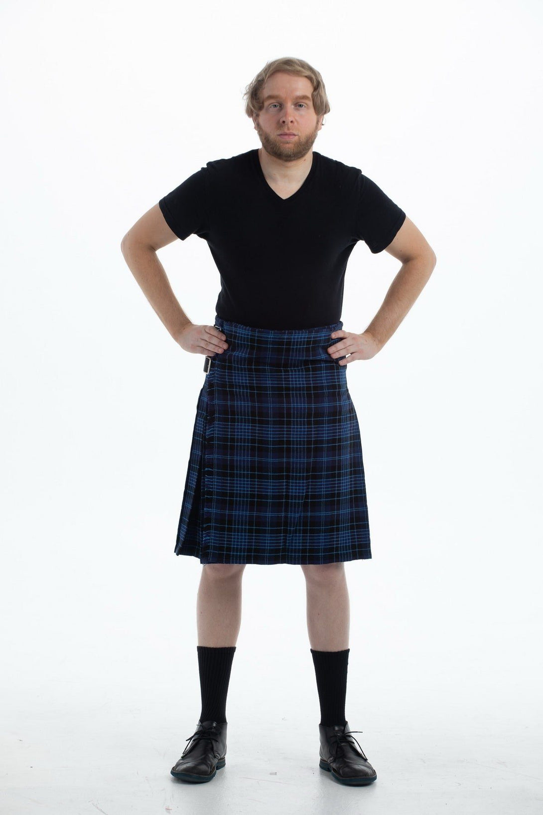 Clergy tartan kilts