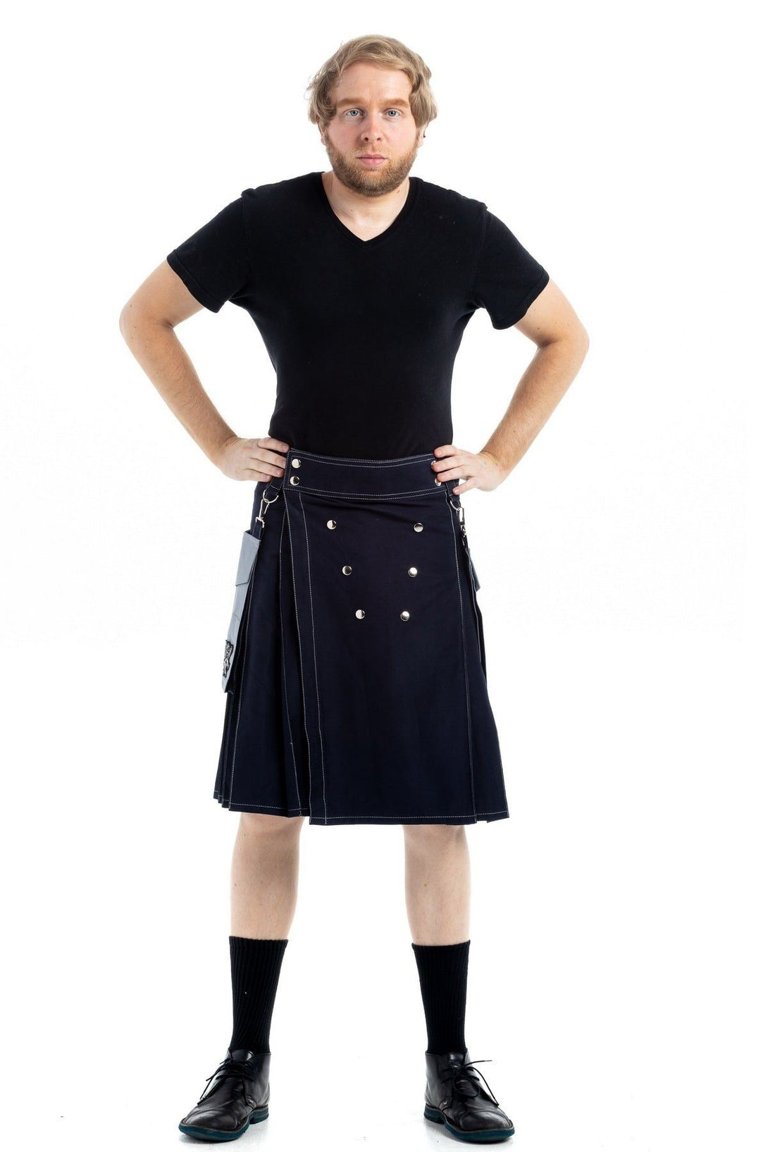 Contrast Pocket Kilt for Royal Men For Sale