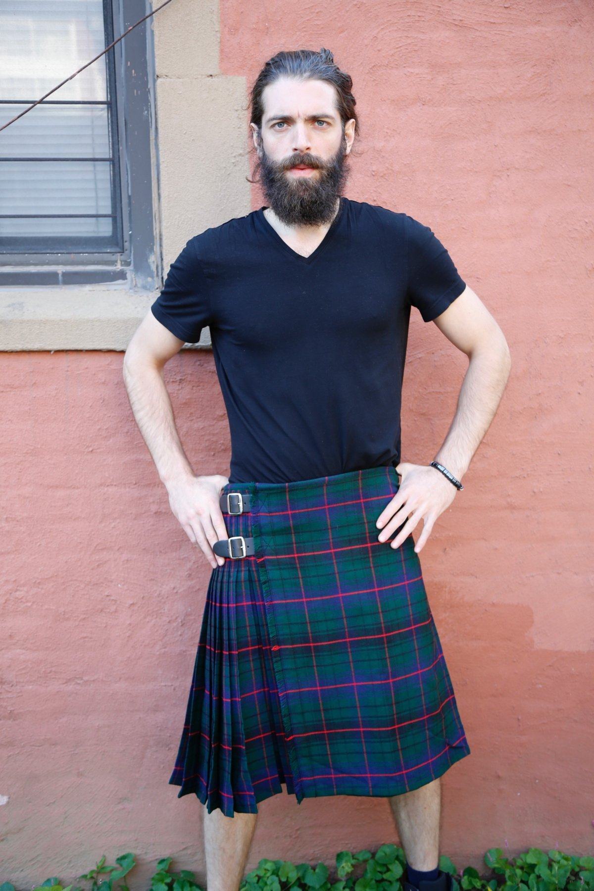 Ancient davidson tartan fashion kilt